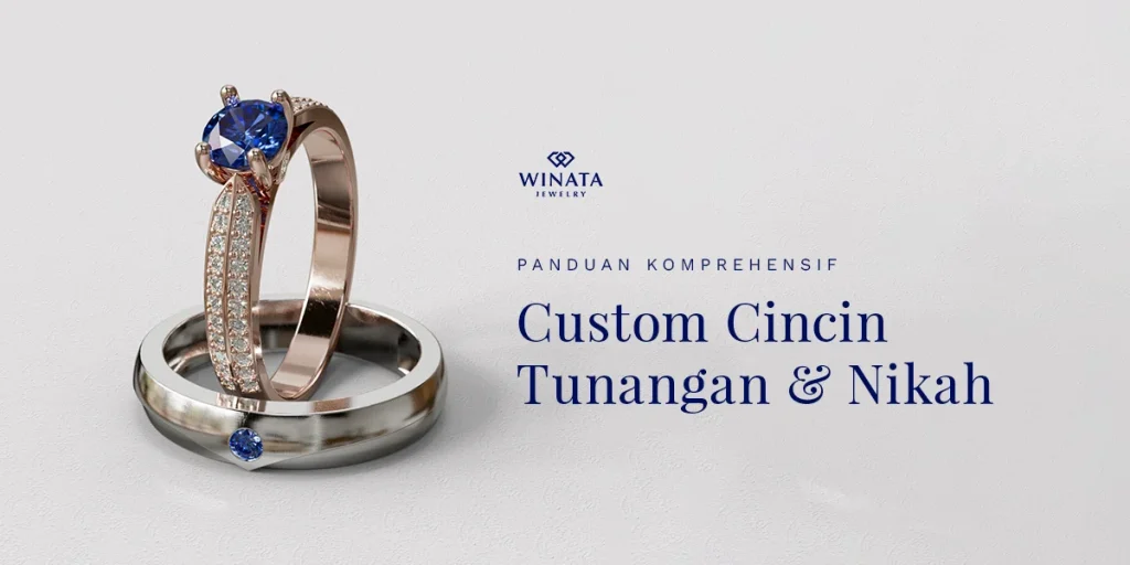 custom cincin tunangan dan nikah