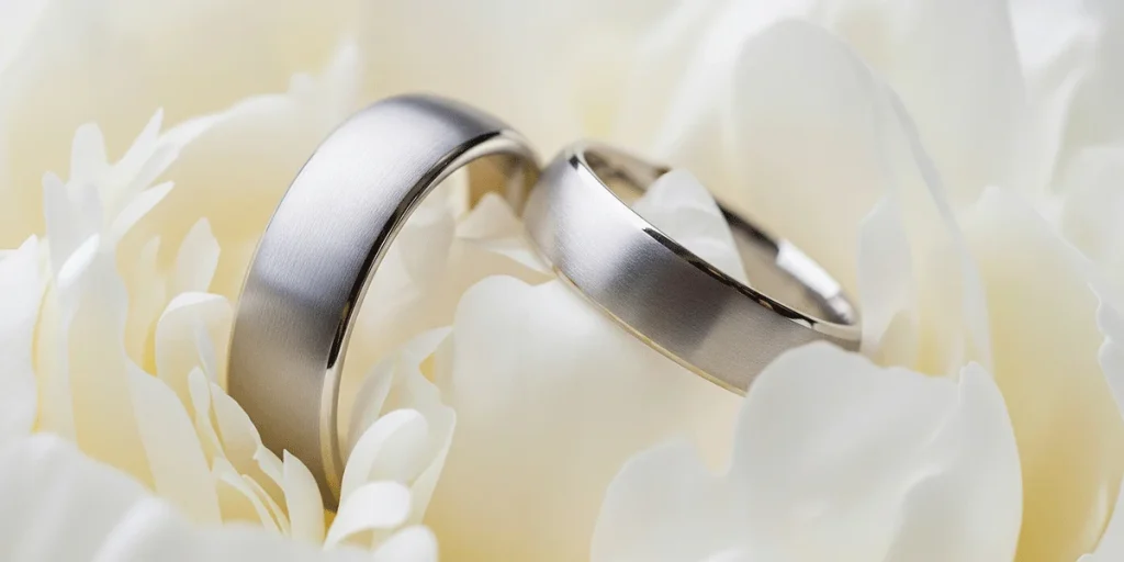 material wedding ring