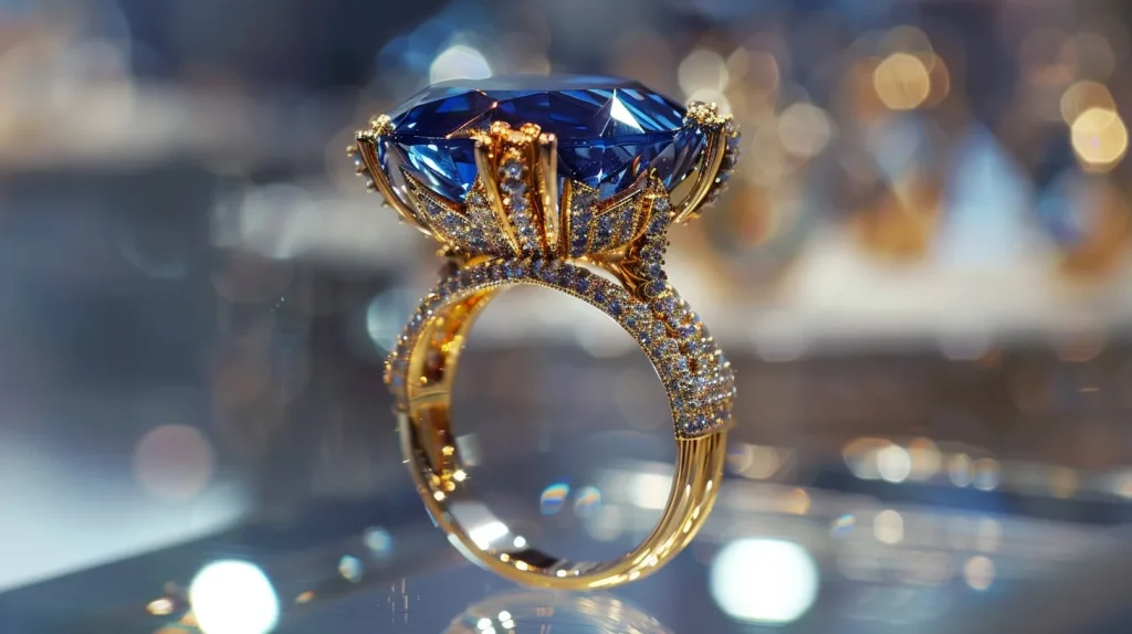 cincin nikah art deco
