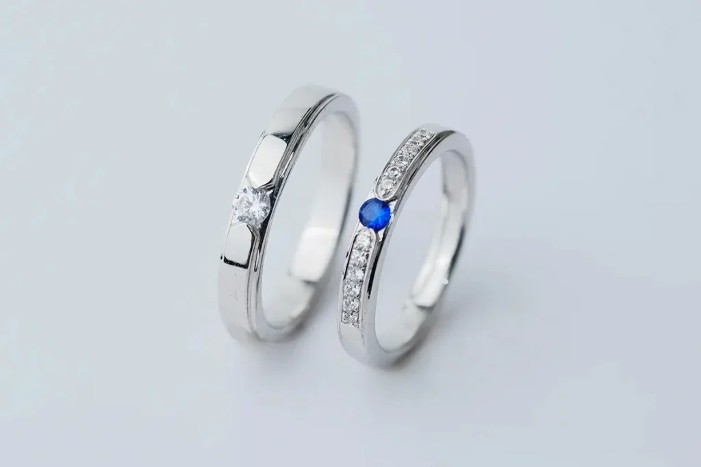 Cincin Tunangan Couple Silver