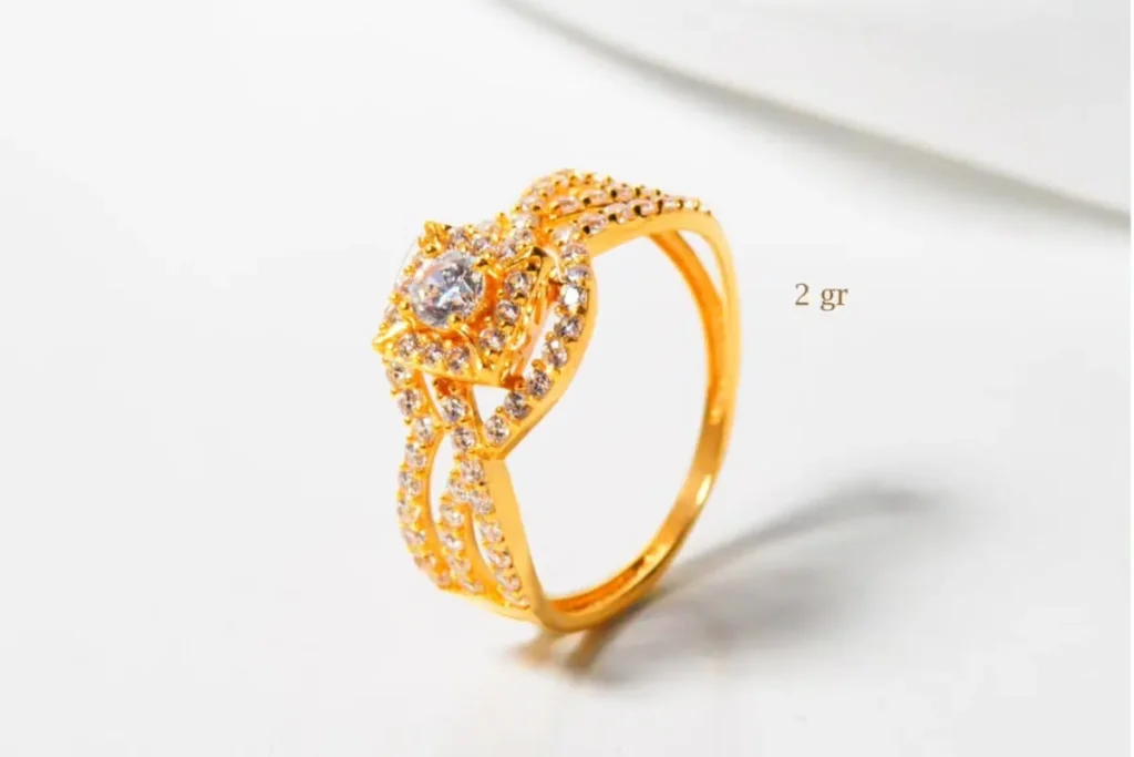 Cincin Tunangan Emas 2 Gram