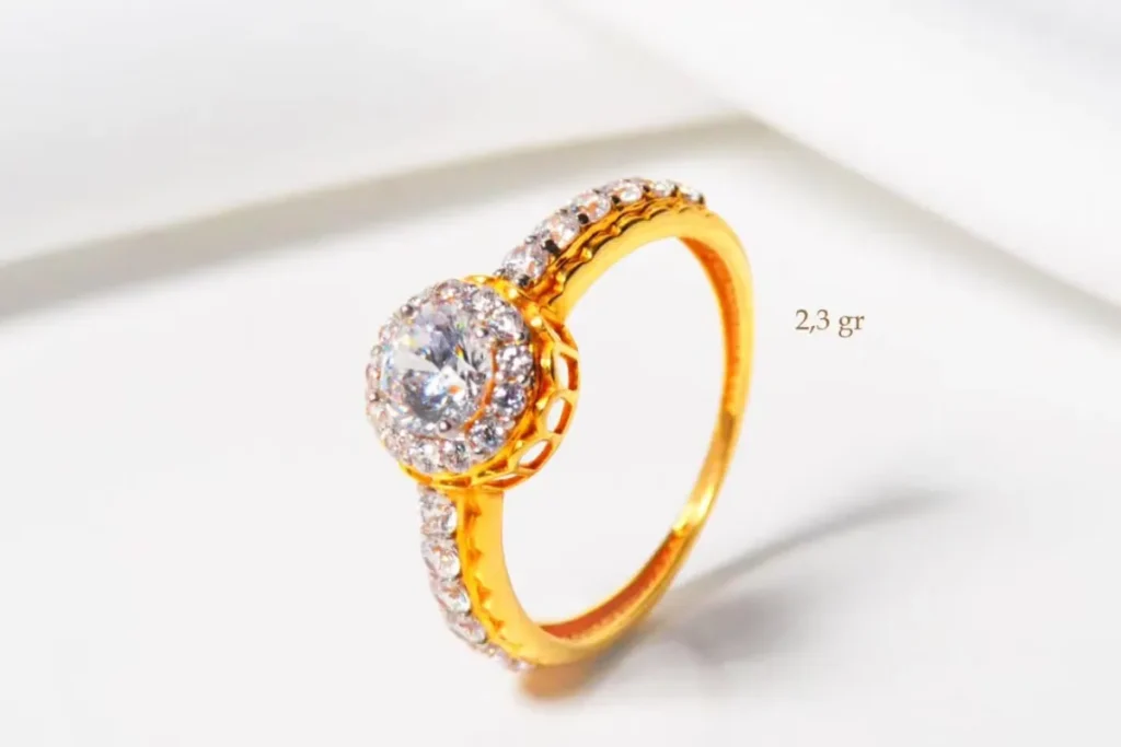 Harga Cincin Tunangan Emas 24 Karat 2 Gram