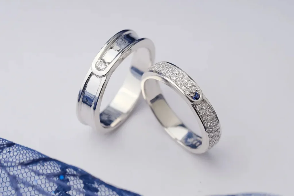 contoh ukiran nama di cincin kawin