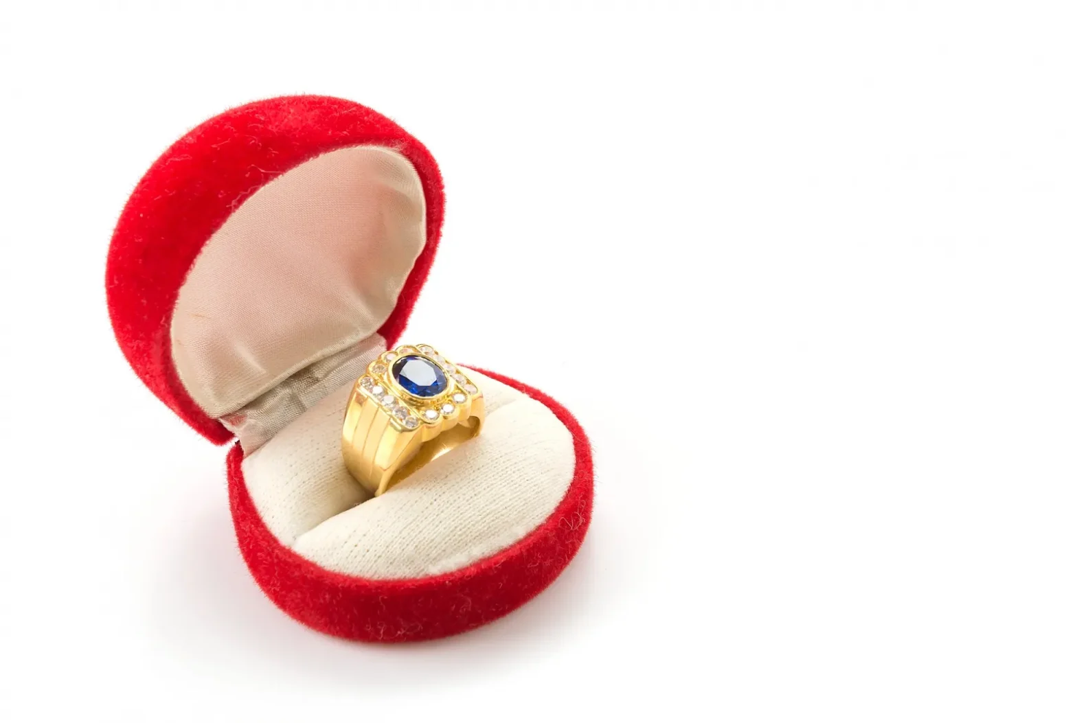 hukum laki-laki memakai cincin emas