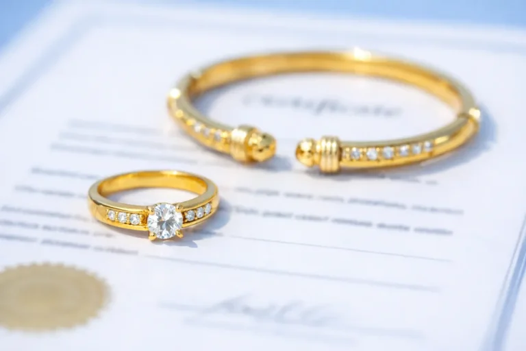 Sertifikat Perhiasan Emas